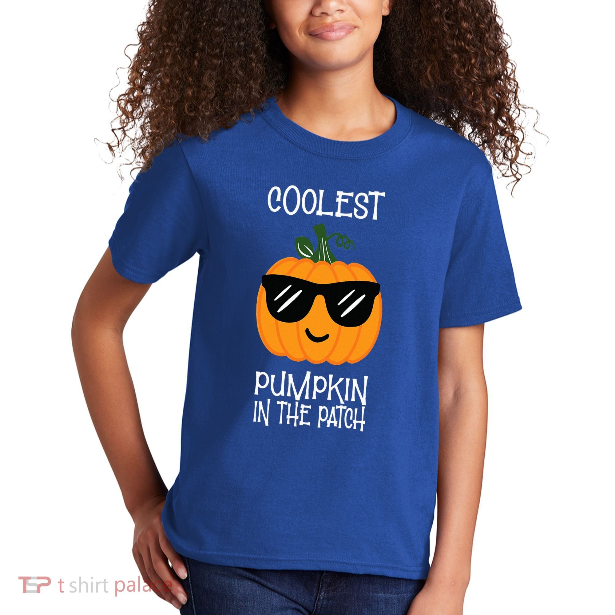 Coolest Pumpkin In The Patch Halloween Kids T-Shirt