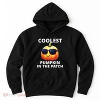 Coolest Pumpkin In The Patch Halloween Kids Hoodie thumb 0