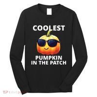 Coolest Pumpkin In The Patch Halloween Kids Long Sleeve Shirt thumb 0