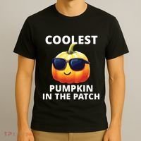 Coolest Pumpkin In The Patch Halloween Kids T-Shirt thumb 3