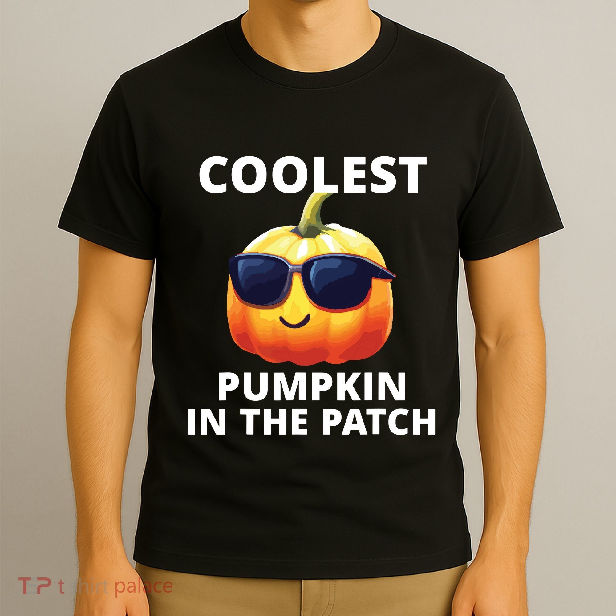 Coolest Pumpkin In The Patch Halloween Kids T-Shirt