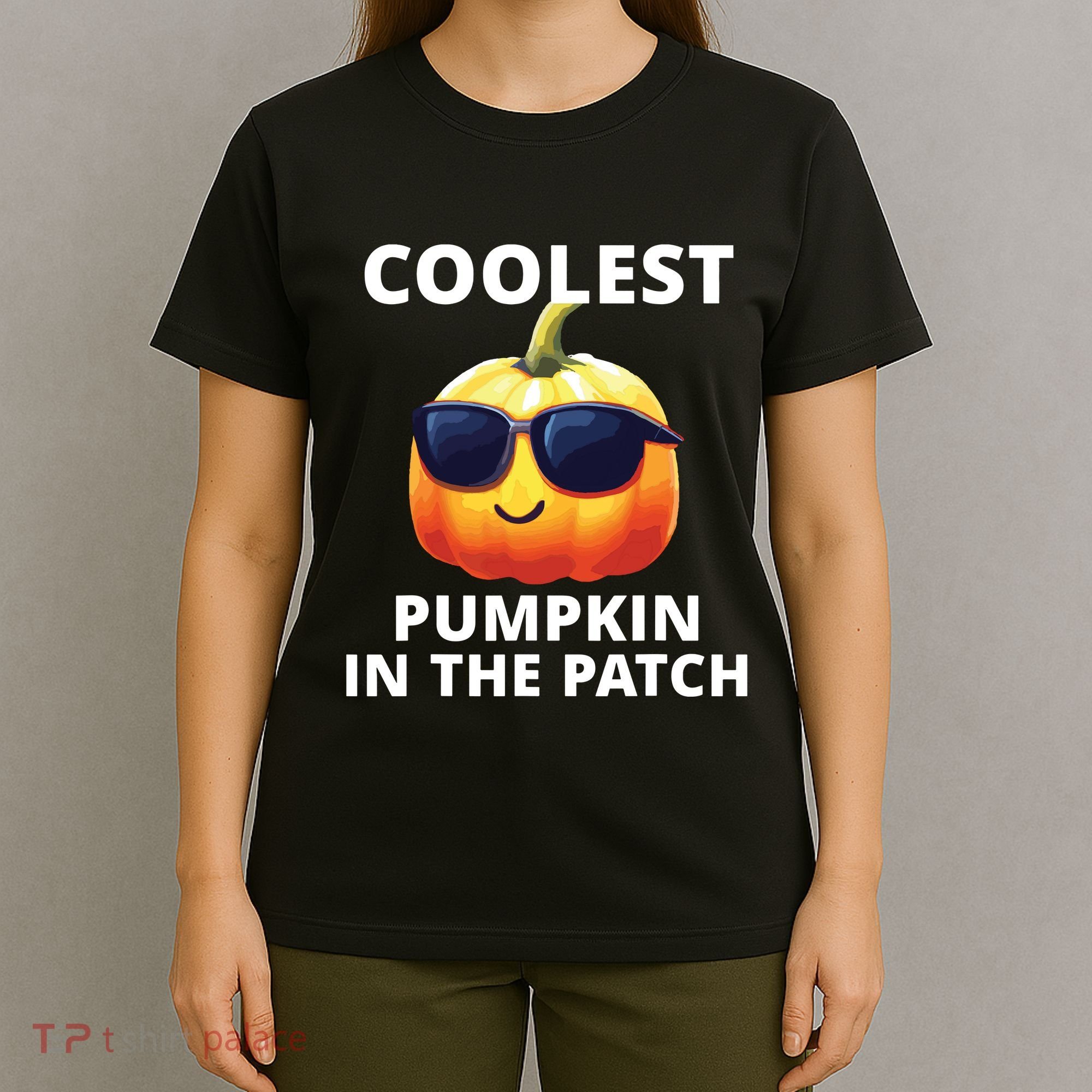 Coolest Pumpkin In The Patch Halloween Kids T-Shirt