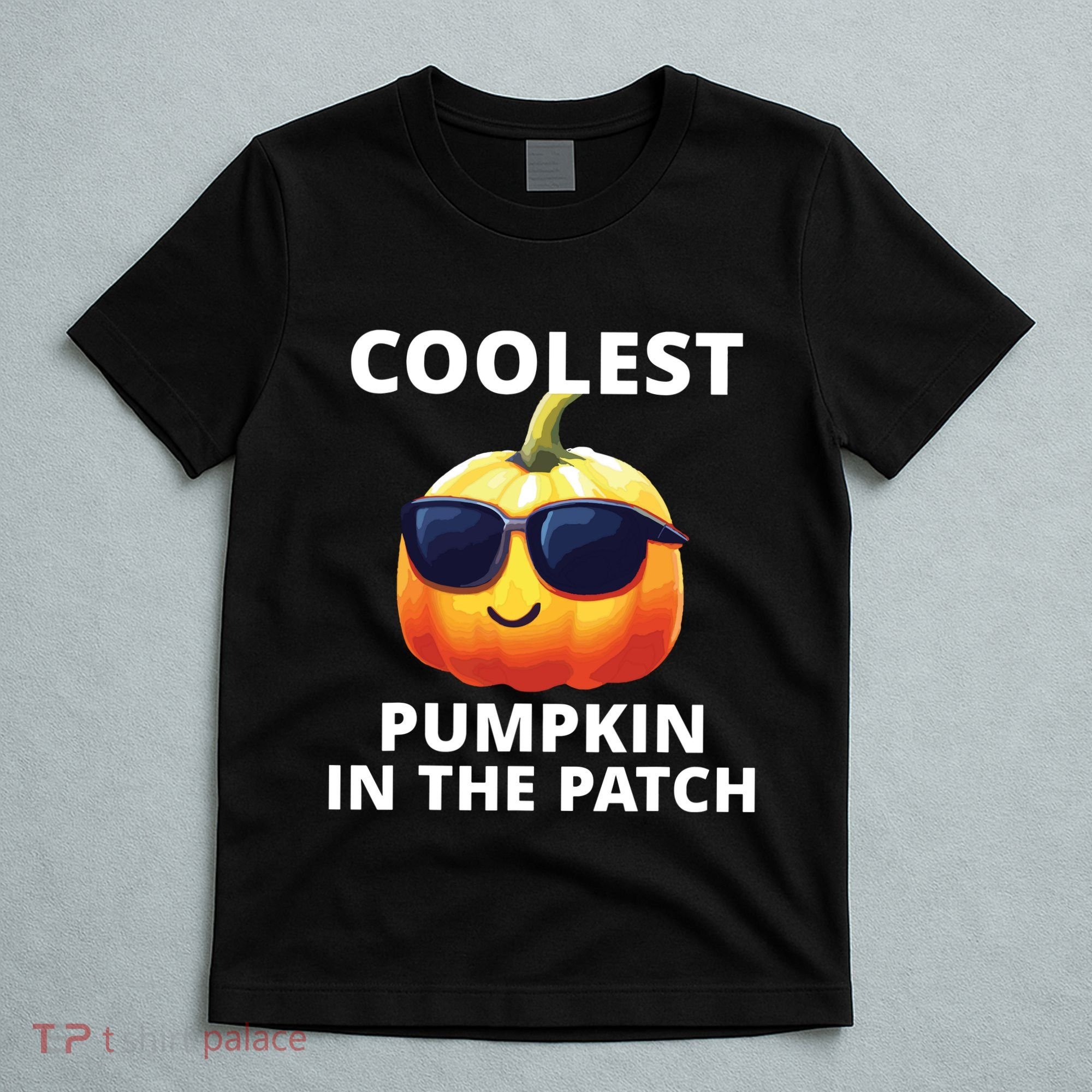 Coolest Pumpkin In The Patch Halloween Kids T-Shirt