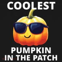 Coolest Pumpkin In The Patch Halloween Kids Coaster thumb 2
