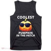 Coolest Pumpkin In The Patch Halloween Kids Tank Top thumb 0