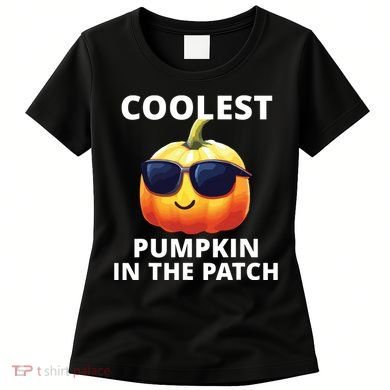 Coolest Pumpkin In The Patch Halloween Kids Women's T-Shirt