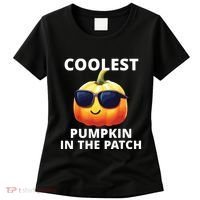 Coolest Pumpkin In The Patch Halloween Kids Women's T-Shirt thumb 0