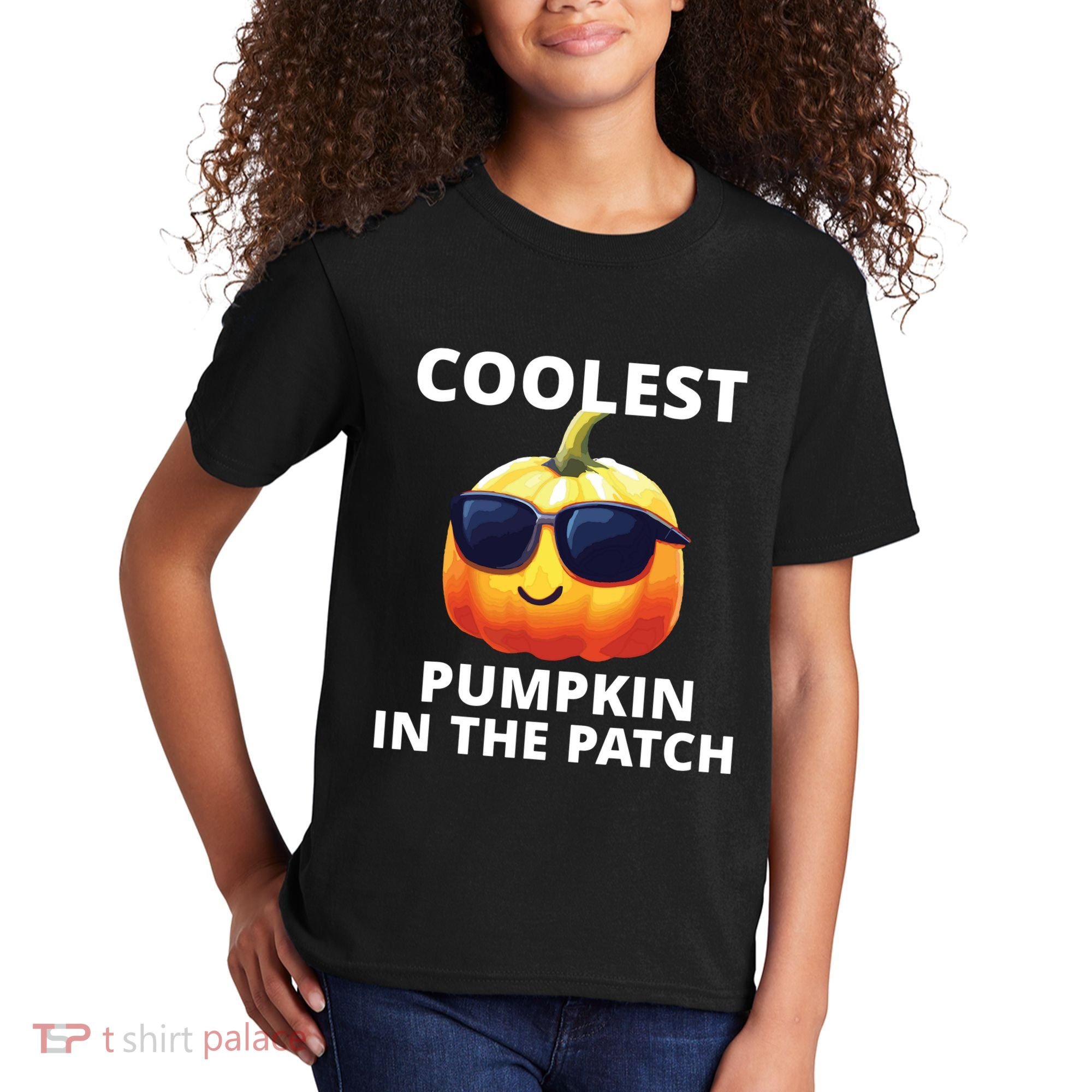 Coolest Pumpkin In The Patch Halloween Kids Kids T-Shirt