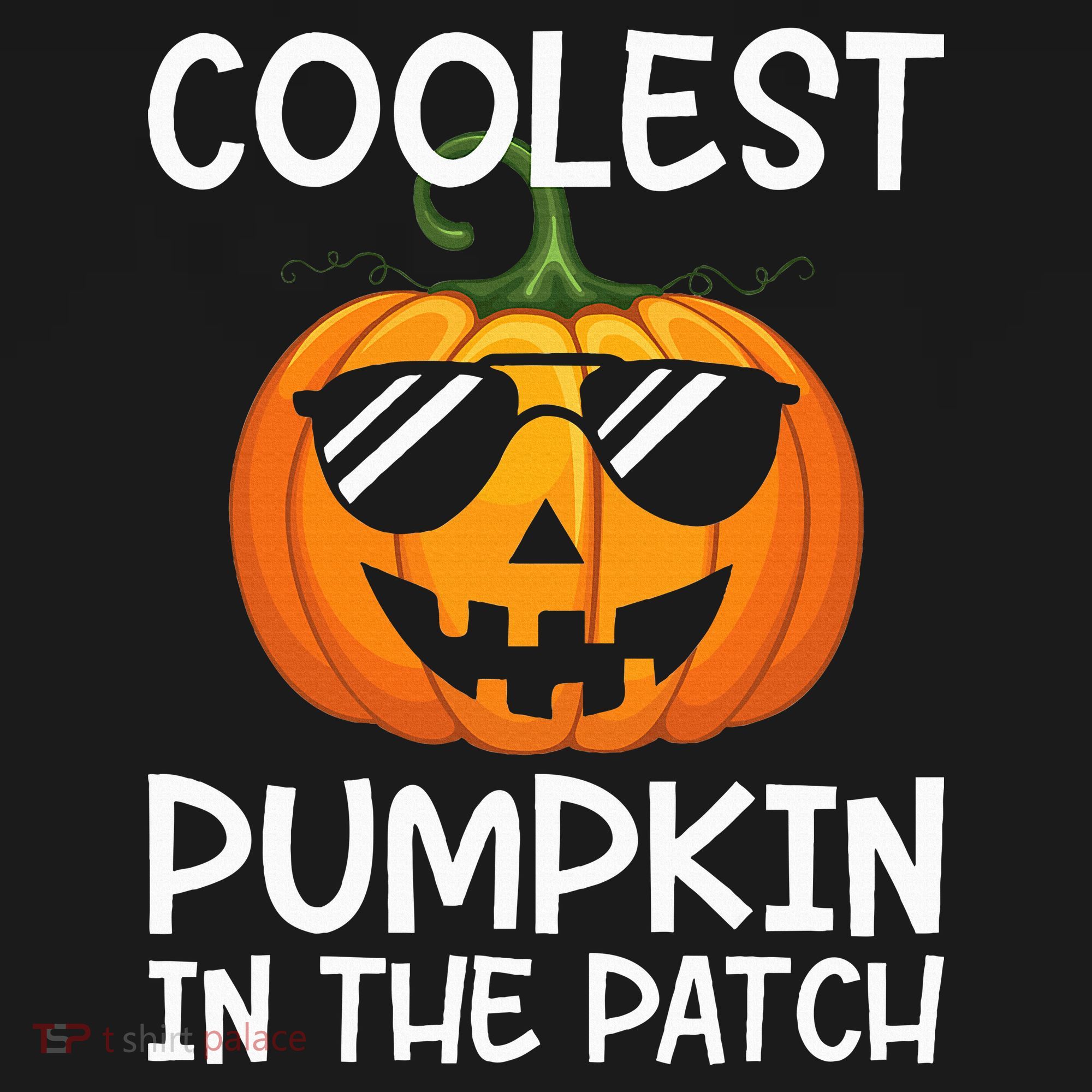 Coolest Pumpkin In The Patch Halloween Pajama Set