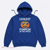 Coolest Pumpkin In The Patch Halloween Hoodie thumb 0