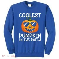 Coolest Pumpkin In The Patch Halloween Sweatshirt thumb 0