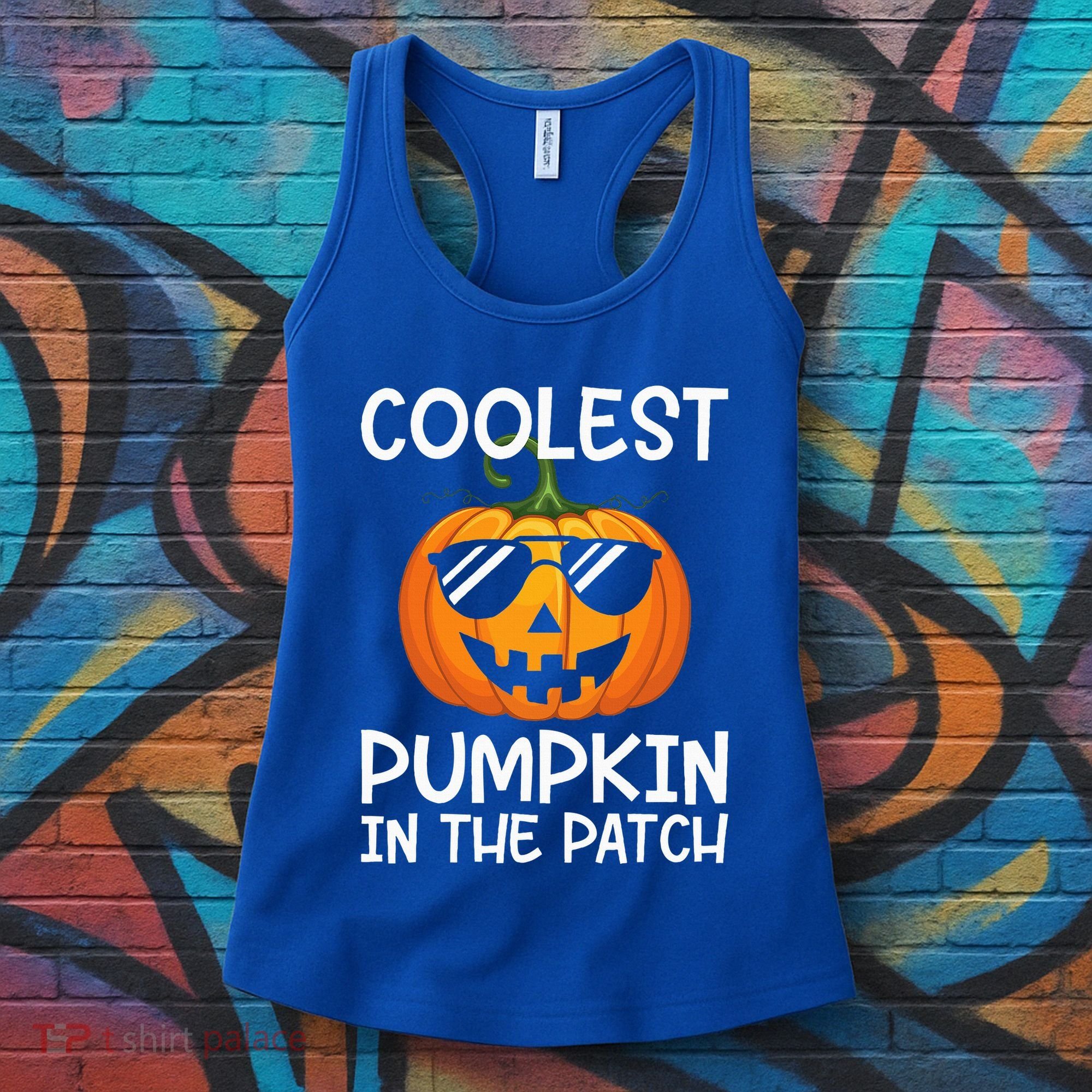 Coolest Pumpkin In The Patch Halloween Women's Tank Top