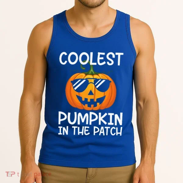 Coolest Pumpkin In The Patch Halloween Tank Top