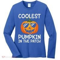 Coolest Pumpkin In The Patch Halloween Women's Long Sleeve Shirt thumb 0