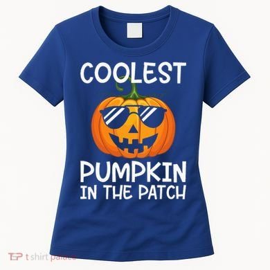 Coolest Pumpkin In The Patch Halloween Women's T-Shirt