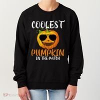 Coolest Pumpkin In The Patch Funny Halloween Gift Funny Gift Women's Sweatshirt thumb 0