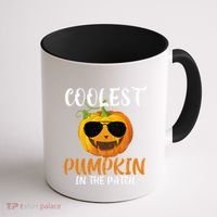 Coolest Pumpkin In The Patch Funny Halloween Gift Funny Gift Coffee Mug thumb 1