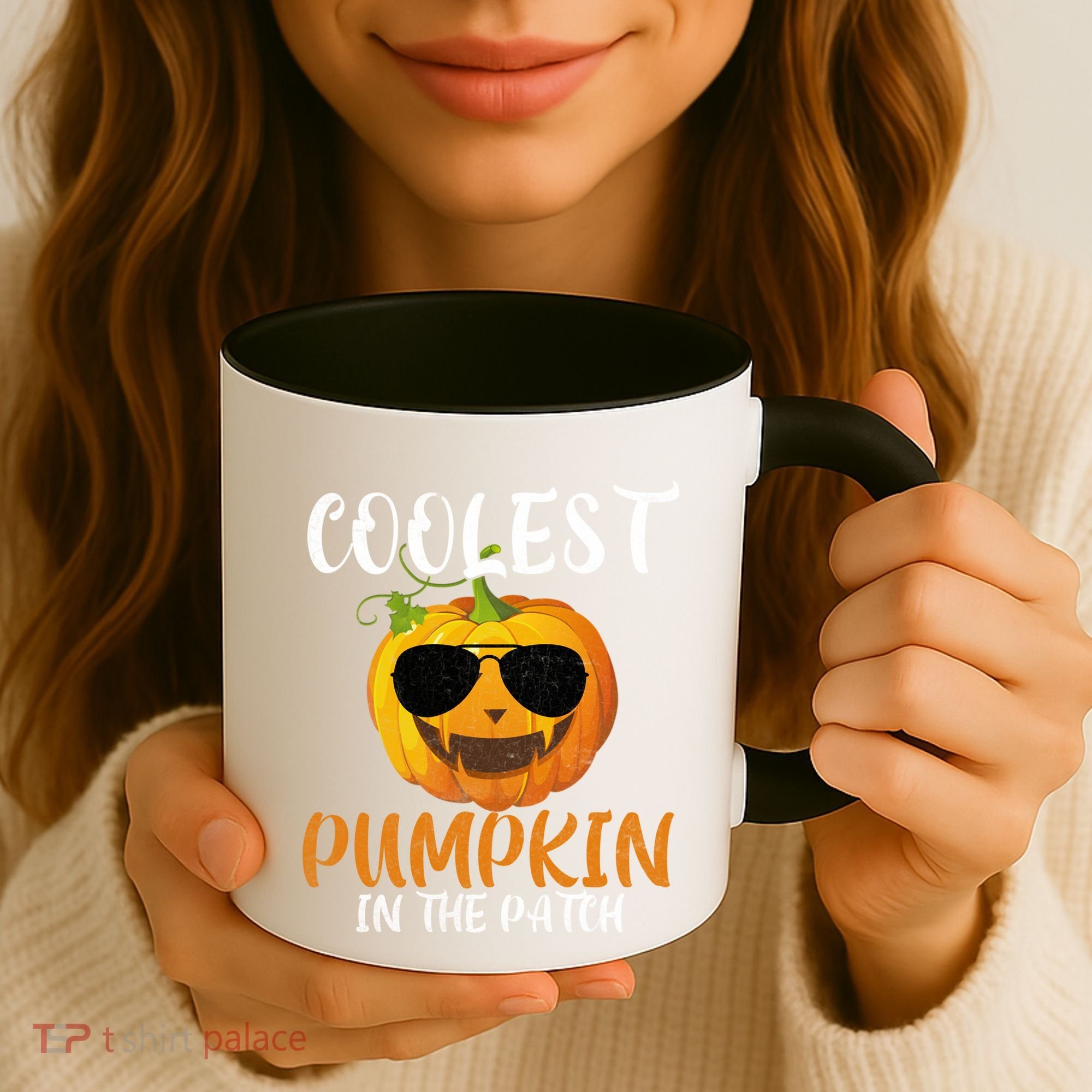 Coolest Pumpkin In The Patch Funny Halloween Gift Funny Gift Coffee Mug