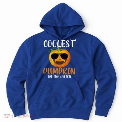 Coolest Pumpkin In The Patch Funny Halloween Gift Funny Gift Hoodie