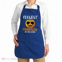 Coolest Pumpkin In The Patch Funny Halloween Gift Funny Gift Apron thumb 2