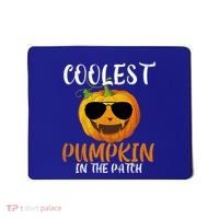 Coolest Pumpkin In The Patch Funny Halloween Gift Funny Gift Mousepad thumb 0