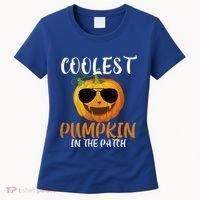 Coolest Pumpkin In The Patch Funny Halloween Gift Funny Gift Women's T-Shirt thumb 0