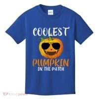 Coolest Pumpkin In The Patch Funny Halloween Gift Funny Gift Kids T-Shirt thumb 0