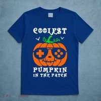 Coolest Pumpkin In The Patch Halloween Costume Meaningful Gift T-Shirt thumb 5