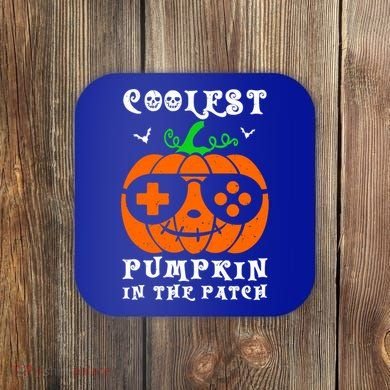 Coolest Pumpkin In The Patch Halloween Costume Meaningful Gift Coaster