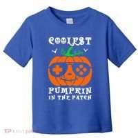 Coolest Pumpkin In The Patch Halloween Costume Meaningful Gift Toddler T-Shirt thumb 0
