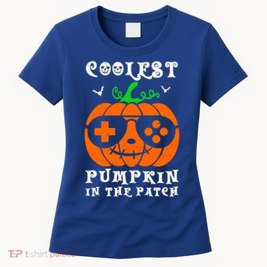 Coolest Pumpkin In The Patch Halloween Costume Meaningful Gift Women's T-Shirt