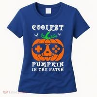 Coolest Pumpkin In The Patch Halloween Costume Meaningful Gift Women's T-Shirt thumb 0