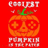 Coolest Pumpkin In The Patch Halloween Costume Meaningful Gift Santa Hat thumb 1