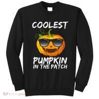 Coolest Pumpkin In The Patch Halloween Sweatshirt thumb 0