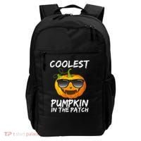 Coolest Pumpkin In The Patch Halloween Backpack thumb 0