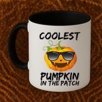 Coolest Pumpkin In The Patch Halloween Coffee Mug thumb 2