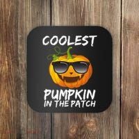 Coolest Pumpkin In The Patch Halloween Coaster thumb 0