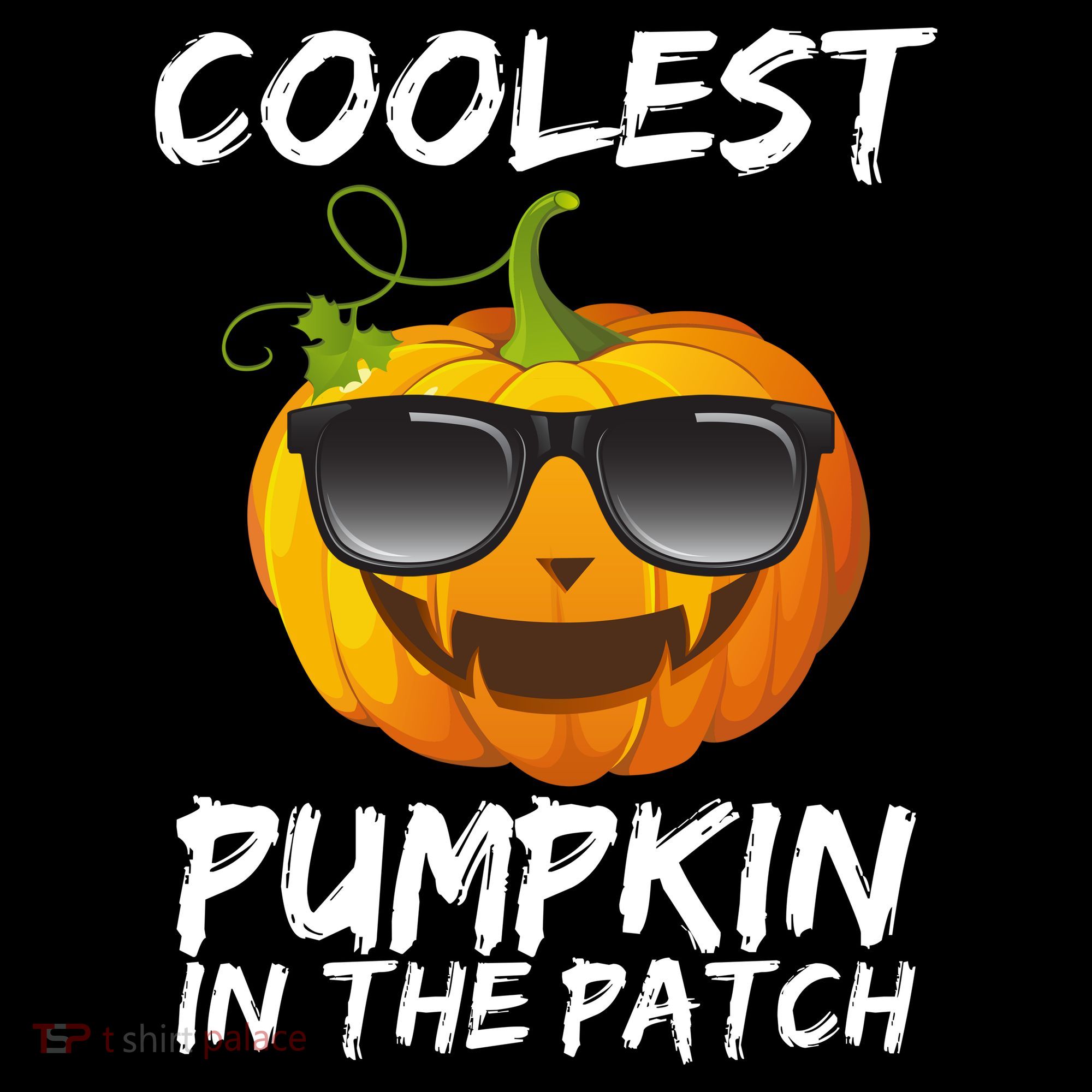 Coolest Pumpkin In The Patch Halloween Coaster