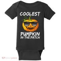 Coolest Pumpkin In The Patch Halloween Baby Bodysuit thumb 0