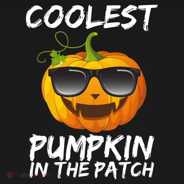 Coolest Pumpkin In The Patch Halloween Toddler Hoodie