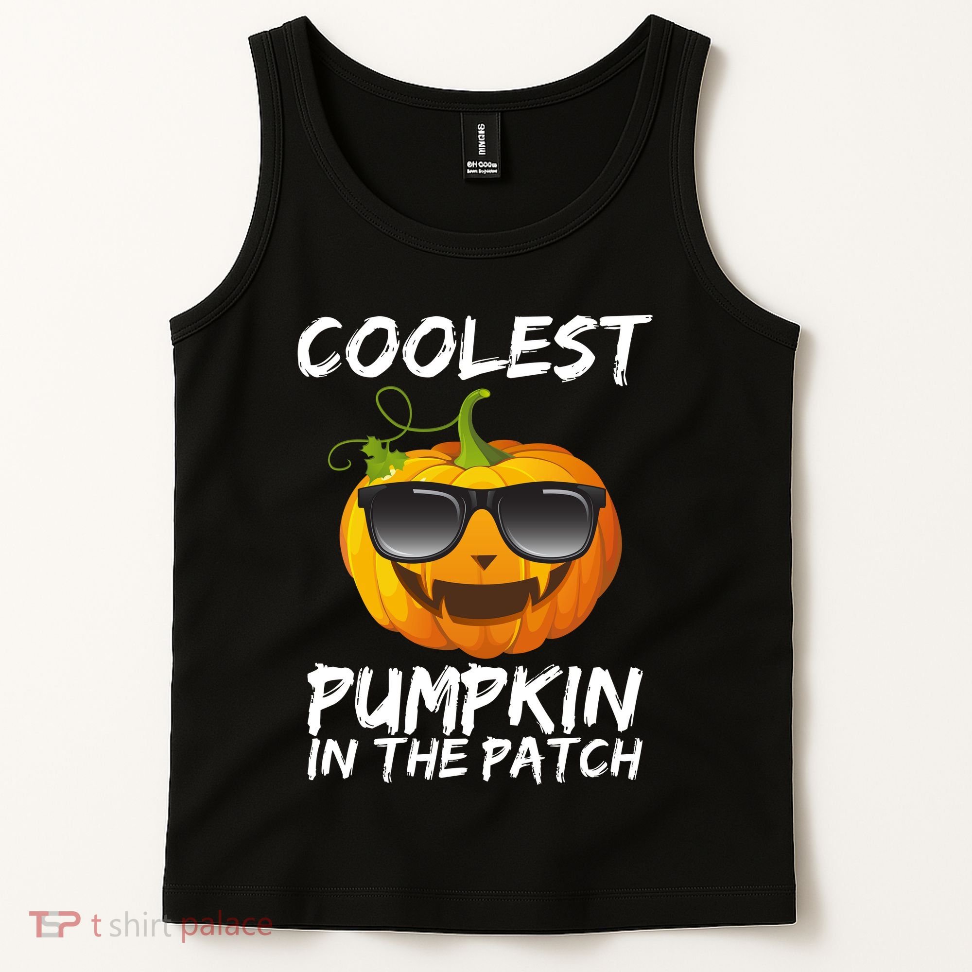 Coolest Pumpkin In The Patch Halloween Tank Top