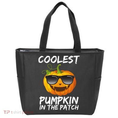 Coolest Pumpkin In The Patch Halloween Tote Bag