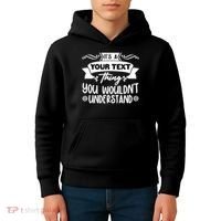 Custom Personalization Its A Your Name Thing You WouldnT Understand Kids Hoodie thumb 4