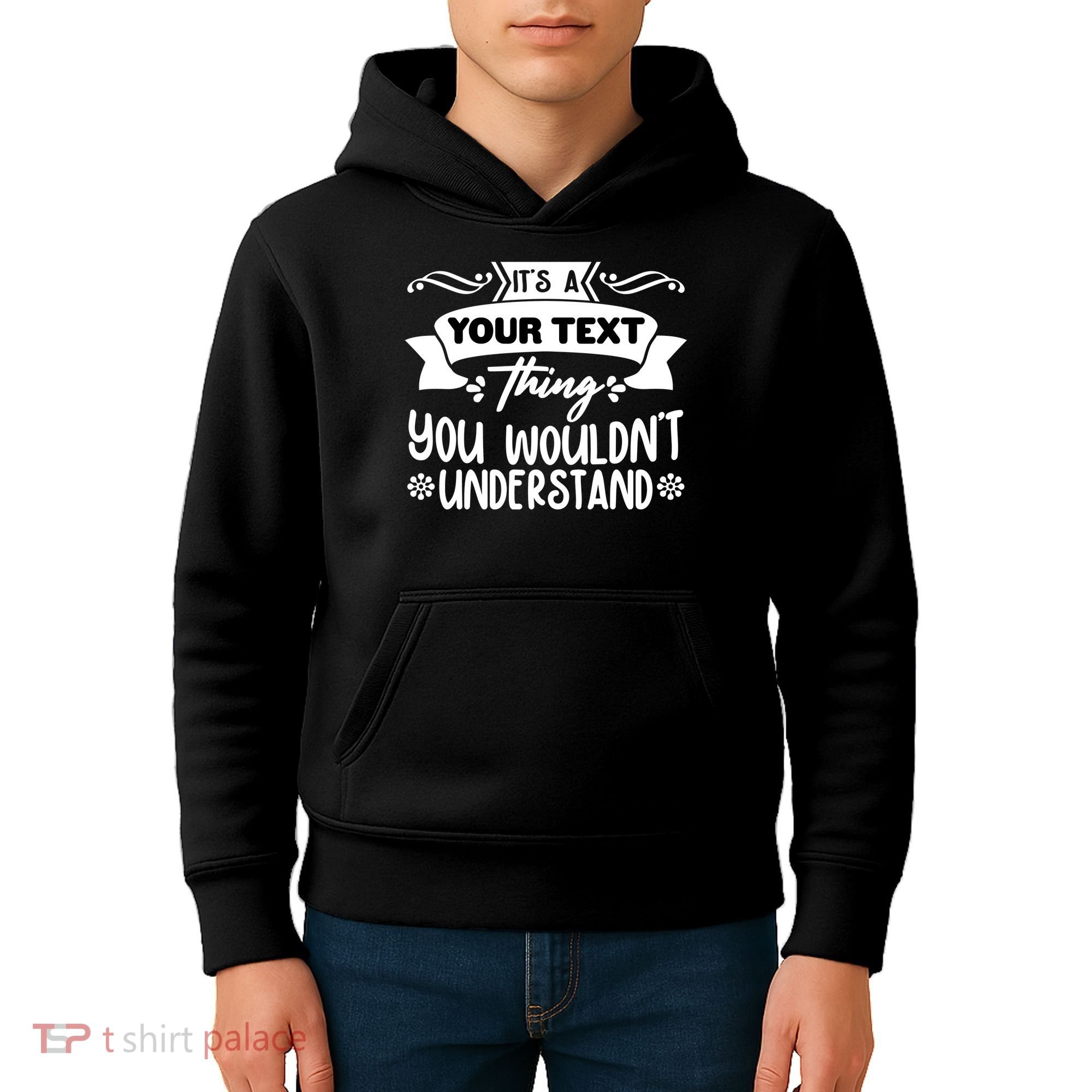 Custom Personalization Its A Your Name Thing You WouldnT Understand Kids Hoodie