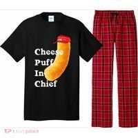 Cheese Puff In Chief Orange Trump Pajama Set thumb 0