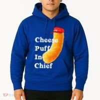 Cheese Puff In Chief Orange Trump Hoodie thumb 2
