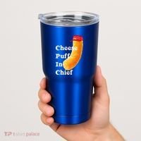 Cheese Puff In Chief Orange Trump Tumbler thumb 2