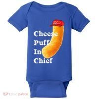 Cheese Puff In Chief Orange Trump Baby Bodysuit thumb 0