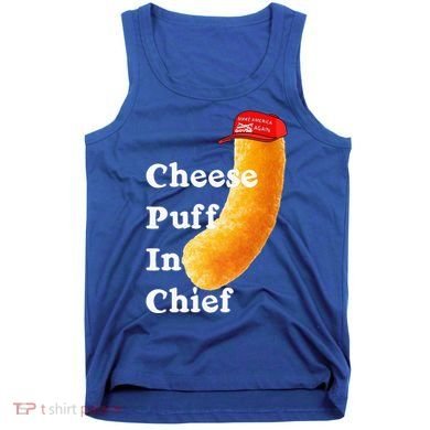 Cheese Puff In Chief Orange Trump Tank Top