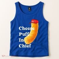 Cheese Puff In Chief Orange Trump Tank Top thumb 2